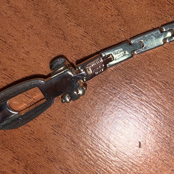 Authentic Gucci Sterling Silver Link Bracelet - Picture 5 of 6